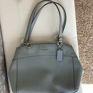 Coach Blue Shoulder Bag